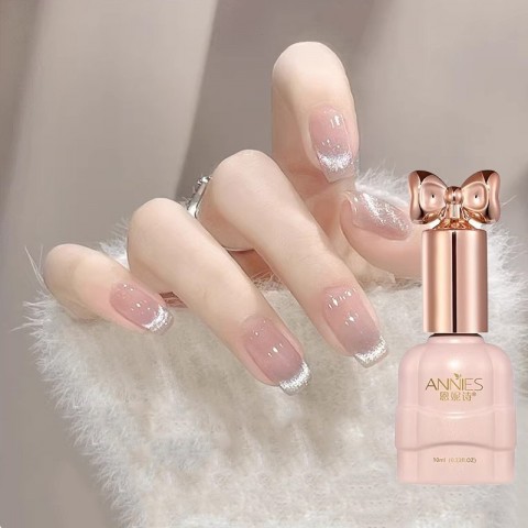 Sparkling Water Light Cat Eye Gel Polish for Nail Art - Holographic Crystal Magnetic 10ml