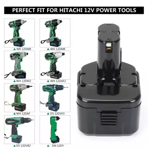 Hitachi 12V Rechargeable NI-MH Batteries for Tools EB1214S