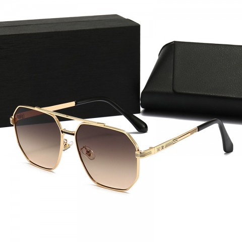 Trendy UV400 Hexagonal Sunglasses for Men and Women