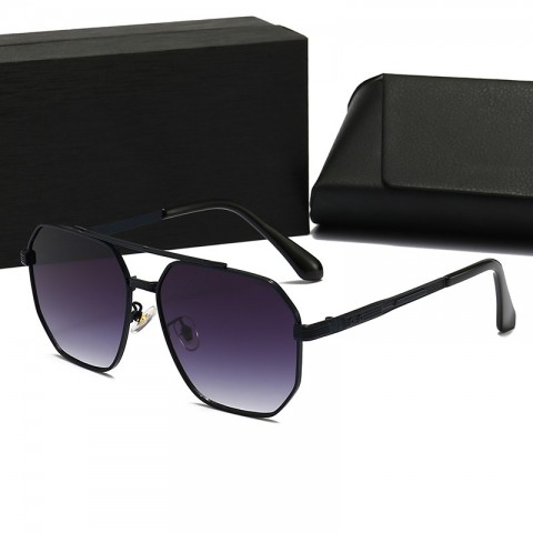 Trendy UV400 Hexagonal Sunglasses for Men and Women