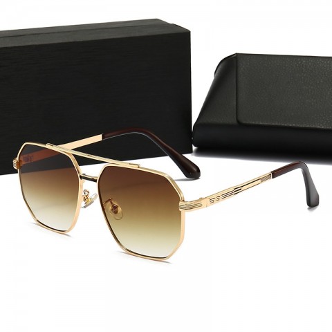 Trendy UV400 Hexagonal Sunglasses for Men and Women
