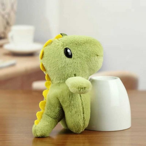 Cute Dinosaur Resin Plush Keychain for Boys - W250116