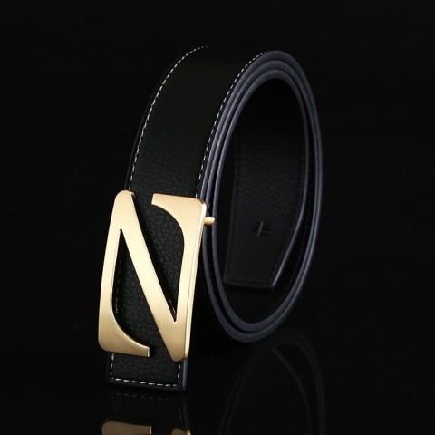 High-Quality Leather Designer Belts for Men and Women with Personalized Buckles