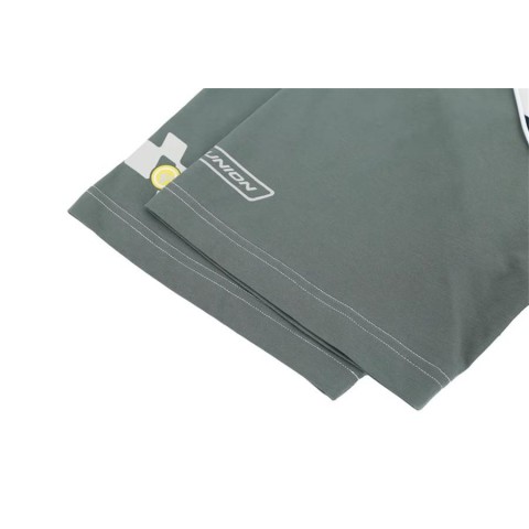 Hip Hop Color Match Loose Cotton T-shirt for Men - Casual Oversized Short Sleeve Tops