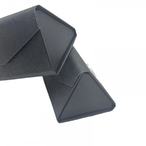 Folding Ultra-Light Black Glasses Case for Myopia Eyewear