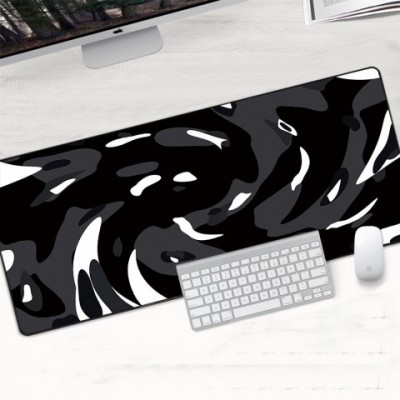 XL Gaming Mouse Pad with Non-Slip Base and Abstract Design for Precision Control