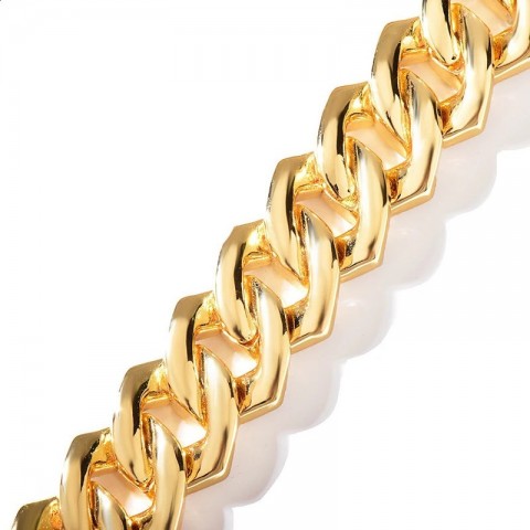 Hip Hop Bling Diamond-Style Chain Necklace from Party1