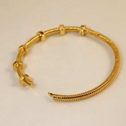Luxury Women's Titanium Steel Bangle Bracelet, Waterproof, Fashion Classic and Versatile