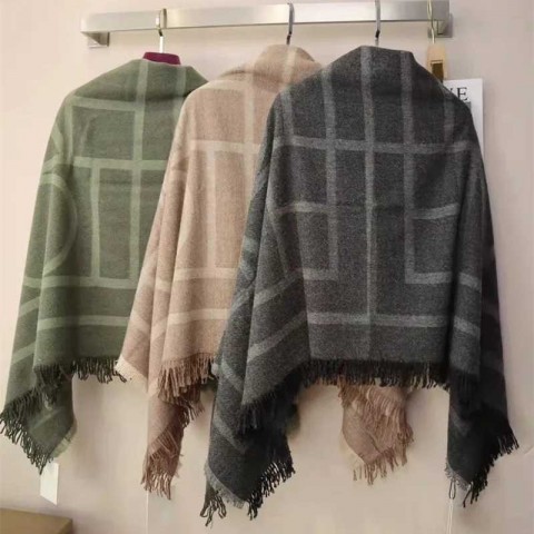Brand Totem Luxury Cashmere Pashmina Scarf for Women - Simple Stripe Design