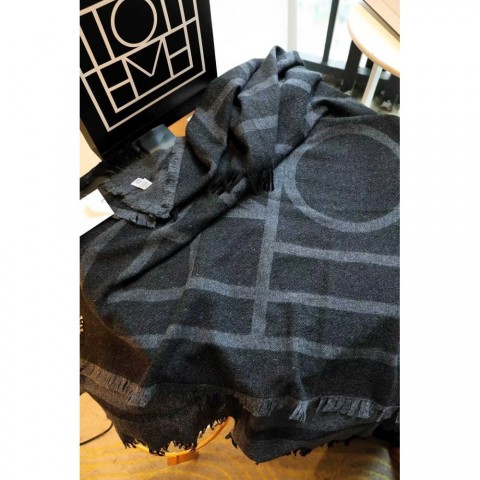 Brand Totem Luxury Cashmere Pashmina Scarf for Women - Simple Stripe Design