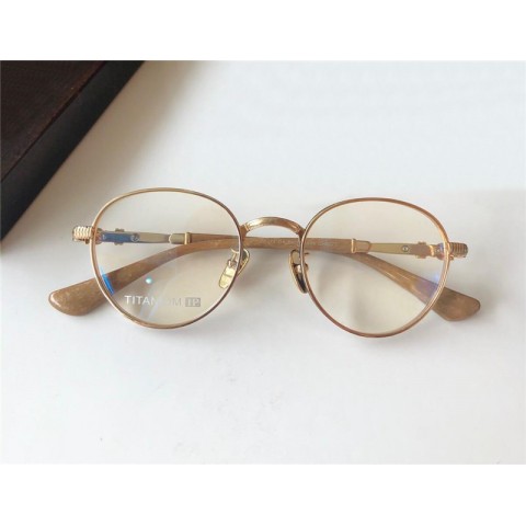 New Retro Punk Style Titanium Frame Optical Glasses - Clear Lens with UV400 Protection