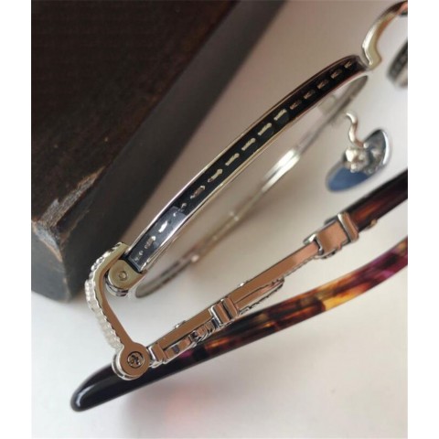 New Retro Punk Style Titanium Frame Optical Glasses - Clear Lens with UV400 Protection