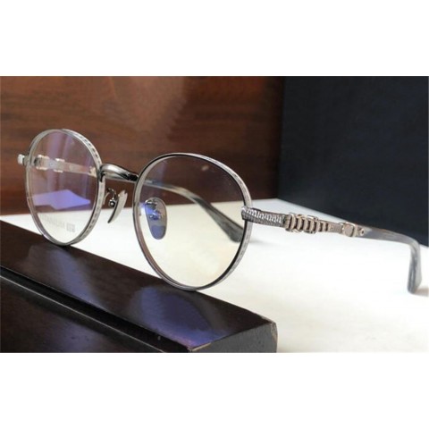 New Retro Punk Style Titanium Frame Optical Glasses - Clear Lens with UV400 Protection