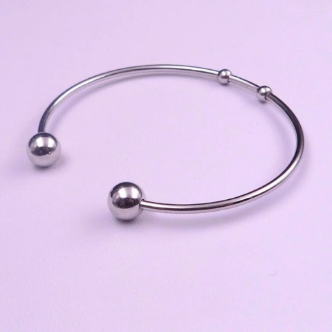 Stainless Steel Bangle Bracelets 100pcs Lot for Women Men
