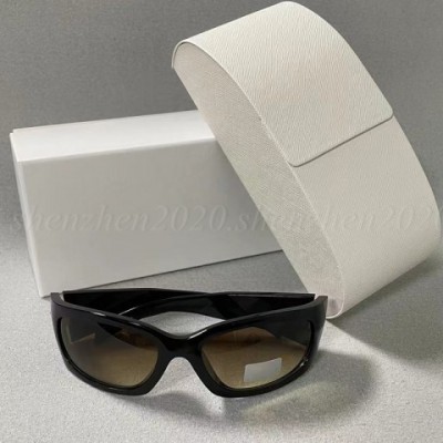 Luxury Curved Sunglasses with UV380 Protection for Women - Gift Box Included