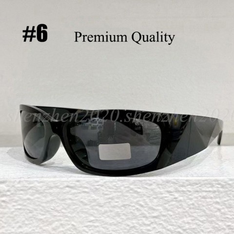 Luxury Curved Sunglasses with UV380 Protection for Women - Gift Box Included