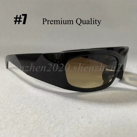Luxury Curved Sunglasses with UV380 Protection for Women - Gift Box Included