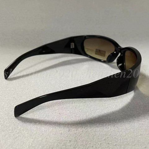 Luxury Curved Sunglasses with UV380 Protection for Women - Gift Box Included