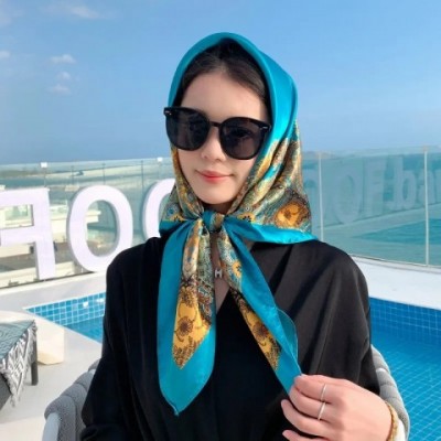Soft Korean Lace Shawl Scarf for Men 90*90CM