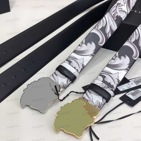 Luxury Cowhide Leather Belts for Men & Women with Letter Buckle