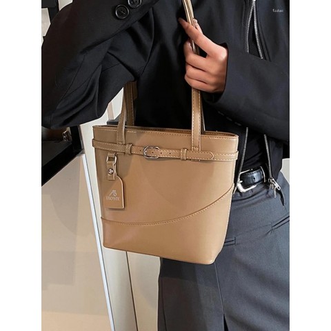 Totes Chic Contrast Color Bucket Bag for Women 2025 Fashion Shoulder & Handbag