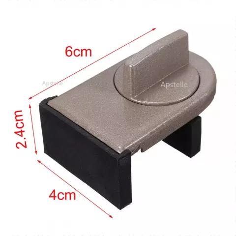 SafeGuard Sliding Sash Stopper Cabinet Locks for Doors & Windows - Child Safety Anti-Theft Lock