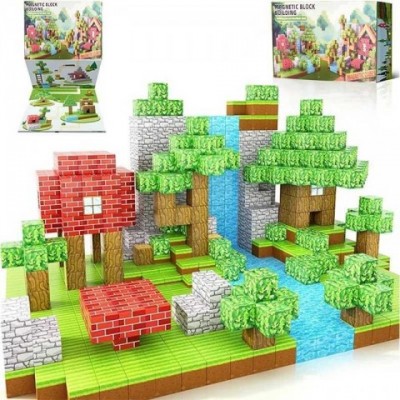 Build Mine Magnet World Set - Educational STEM Toys for Creative Boys Age 3+