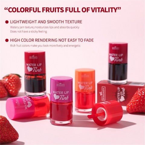 DIMSHOW Fruit Juice Lip & Cheek Tint 8ml Long-Lasting Lipstick