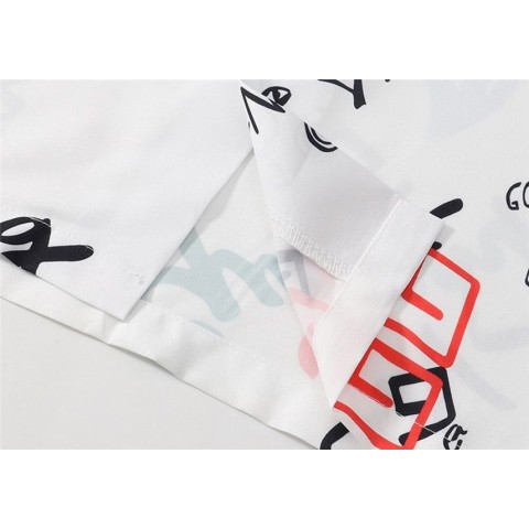 Men's Plus Size Breathable Cotton Custom Print Tees & Polos