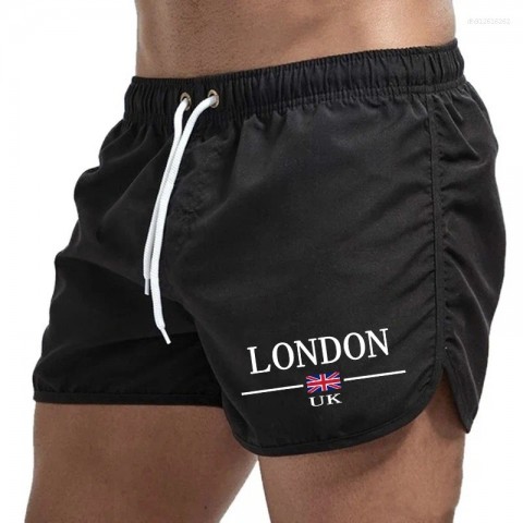 Men's Board Shorts - Summer Fitness Shorts in 9 Colors for Beach & Gym