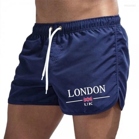 Men's Board Shorts - Summer Fitness Shorts in 9 Colors for Beach & Gym