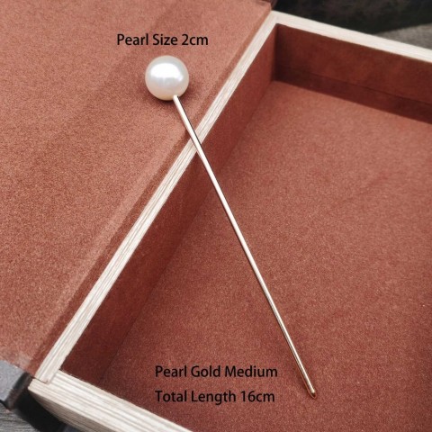 Elegant Women's Chinese Style Metal Hairpin Stick