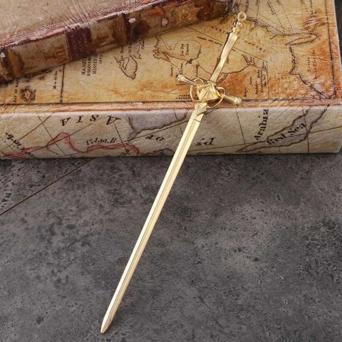 Elegant Women's Chinese Style Metal Hairpin Stick