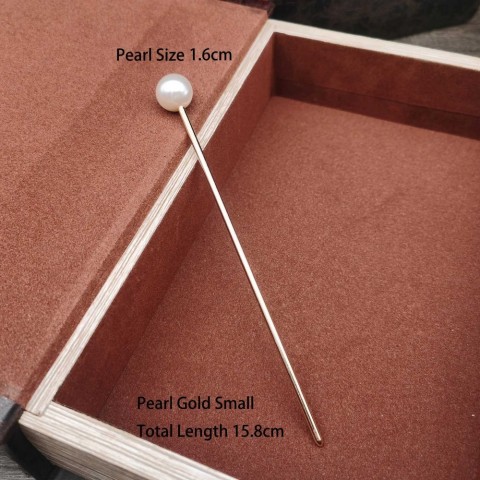 Elegant Women's Chinese Style Metal Hairpin Stick