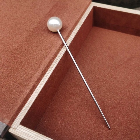 Elegant Women's Chinese Style Metal Hairpin Stick