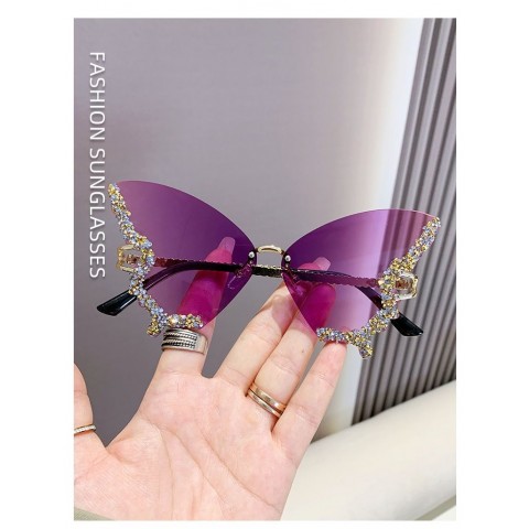 Butterfly Shape UV Protection Sunglasses for Women - 2024 Trendy Retro Style