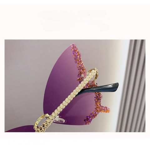 Butterfly Shape UV Protection Sunglasses for Women - 2024 Trendy Retro Style