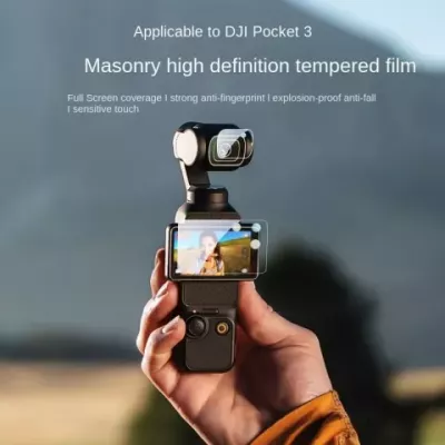DJI Pocket 3 Ultrathin Clear Tempered Glass Screen & Lens Protector
