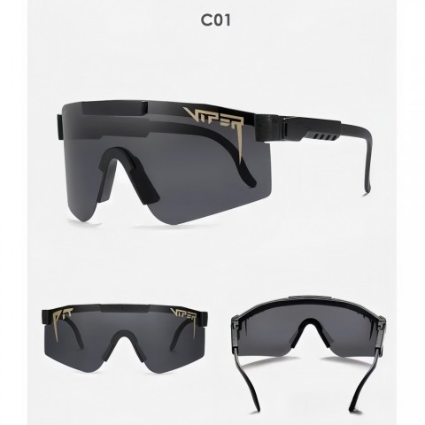Windproof Sport Sunglasses with UV400 Protection for Men and Women