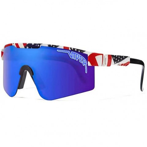 Windproof Sport Sunglasses with UV400 Protection for Men and Women