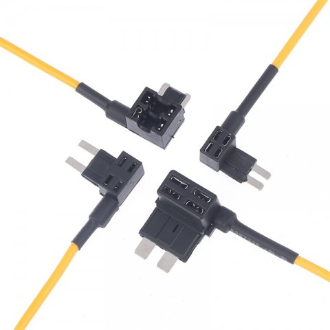 12V Ford Add-A-Circuit Adapter Kit, Compact Micro Fuse Holder, 10A Capacity, Easy Plug-In Installation
