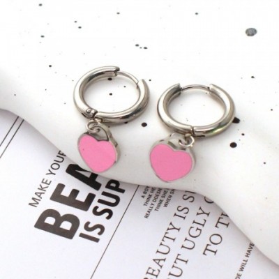 2025 Admiring Accessories Heart-Shaped 18K Gold Plated Stud Earrings for Women