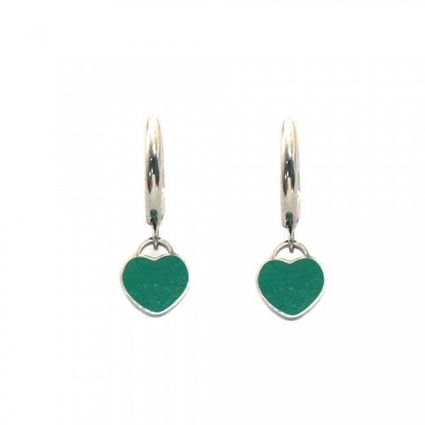 2025 Admiring Accessories Heart-Shaped 18K Gold Plated Stud Earrings for Women