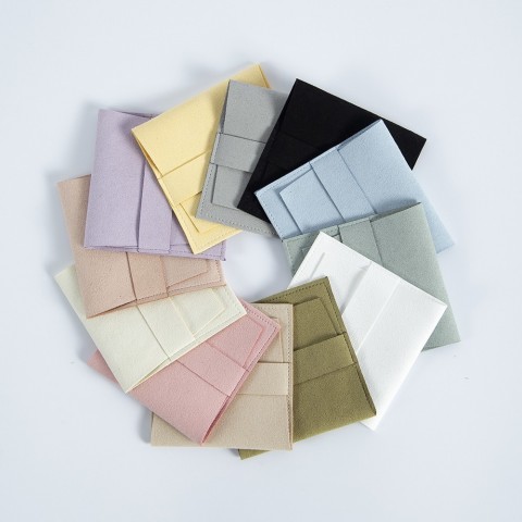 Luxury Microfiber Jewelry Gift Bags in 20/50/100pcs Sets for Weddings & Parties