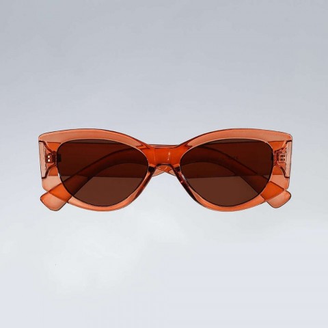 Frame Hawksbill Cat Eye Sunglasses - Trendy PC Lenses for Men & Women