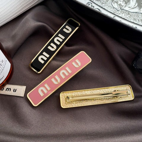 Barrettes Hair Clips for Women - New Luxury Letter Design with Alloy Clips
