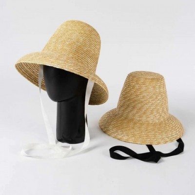 New Summer Women's High Top Lace-Up Versatile Straw Sun Hat