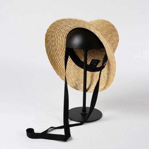 New Summer Women's High Top Lace-Up Versatile Straw Sun Hat