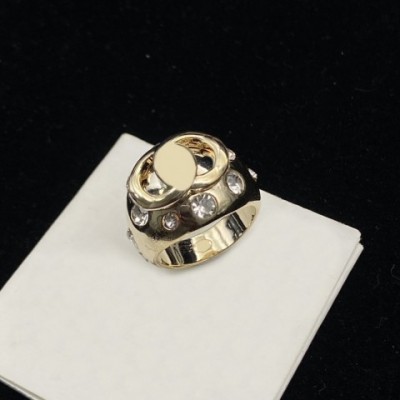 Brand_mask Exquisite Copper Wedding Ring with Small CZ Stones for Women