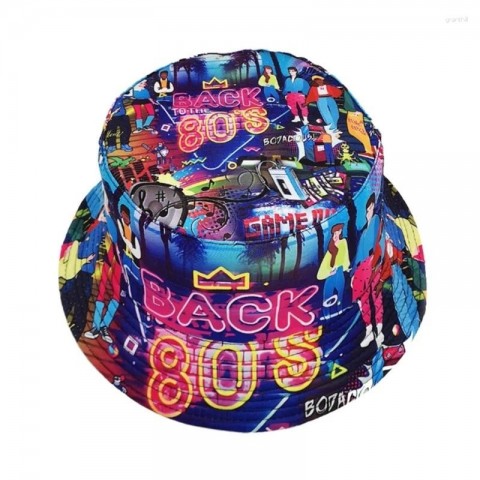 S1Y1 Unisex Fisherman Beret Bucket Hat for Jazz & Outdoor Activities
